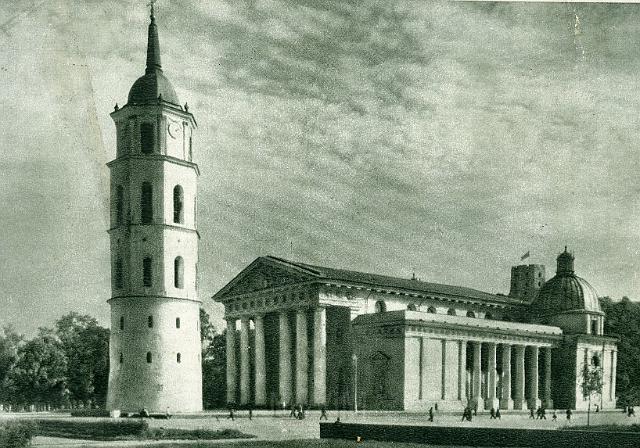 KKE 3077-42.jpg - Katedra Wileńska, Wilno, 1942 r.